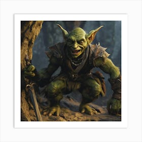 Troll Art Print