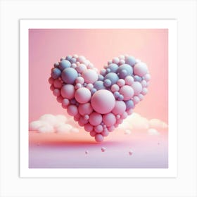 Valentine'S Day Heart Art Print