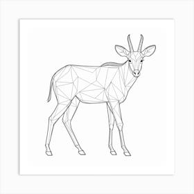 Antelope 1 Art Print