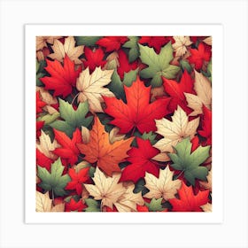 Maple Leaf 8 Art Print
