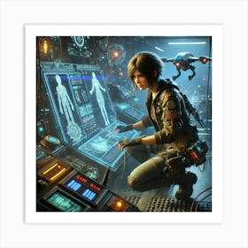 Maya Ryen Hacking Expertise Art Print