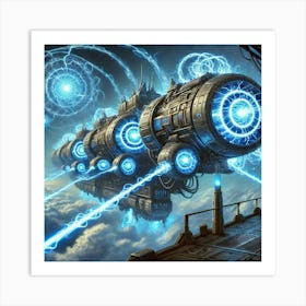 Ionosphere Ionis Leviathan Cannons Converted Art Print