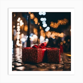 Christmas Presents 12 Art Print