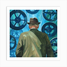 Man In A Hat 1 Art Print