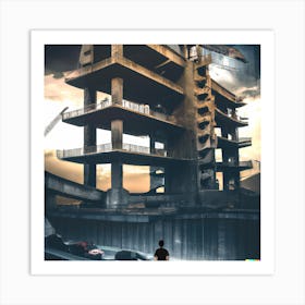 Cityscape 1 Art Print