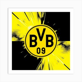 Borussia Dortmund Logo Wall Art 16 Art Print