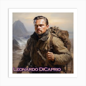 Leonardo DiCaprio Art Print