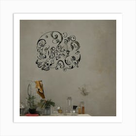 Shabby Chic Wall Decal Art Print