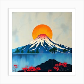 Mt Fuji 1 Art Print