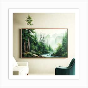 Yosemite Forest Poster