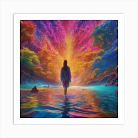 My Life is Made of Rainbows Art Print