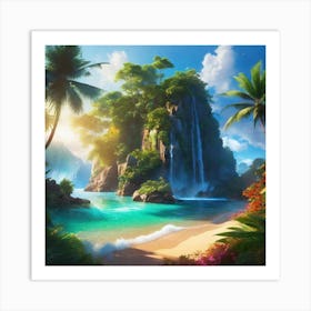 Tropical Paradise 32 Art Print