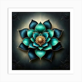 Lotus Flower 38 Art Print