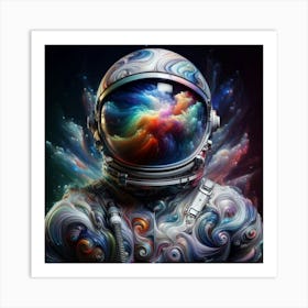 Space Man 1 Art Print