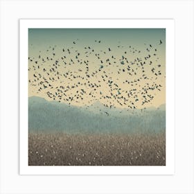 A Thousand Birds Art Print 1 Art Print