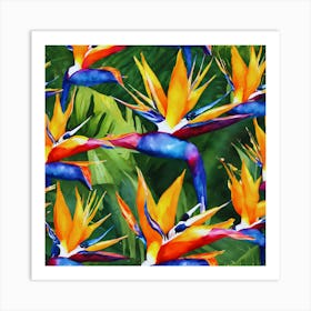 Bird Of Paradise 1 Art Print