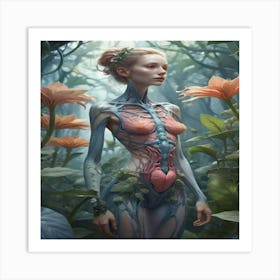 Ethereal Woman Art Print