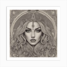 Egyptian Woman 1 Art Print