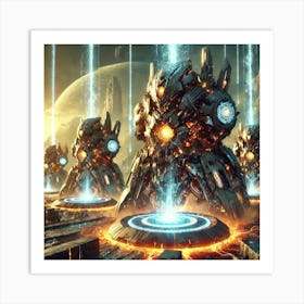 Energy Disruptors Art Print