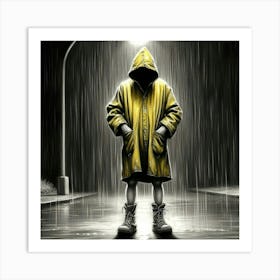 Raincoat 1 Art Print