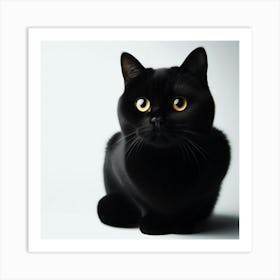 Black Cat 15 Art Print