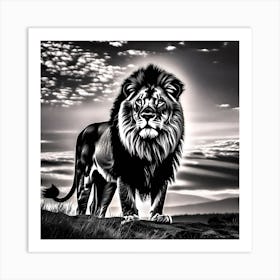 Lionk Art Print