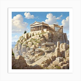 Parthenon 3 Art Print