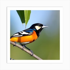 Rufous-Tailed Robin 2 Art Print