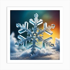 Snowflake Art Print