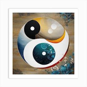 Yin Yang 64 Art Print