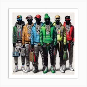 Gucci Men Art Print