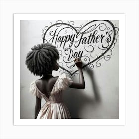 Happy Father'S Day 3 Art Print