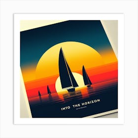 Into The Horizon Art Print