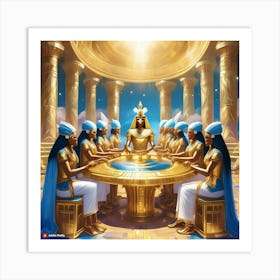 Egyptian Goddesses Art Print