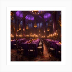 Banquet Hall Art Print