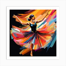 Ballerina 3 Art Print