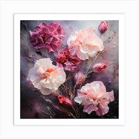 Carnations 1 Art Print