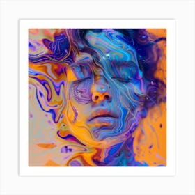 Psychedelic Painting 7 Art Print