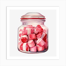 Candy Jar 12 Art Print