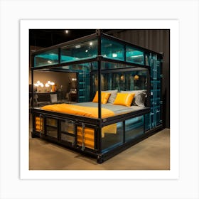 Container Bed Art Print