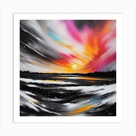 Sunset Art Print