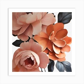 Peonies Art Print