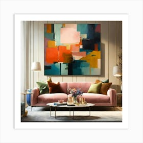 Abstract Painting 90 Art Print