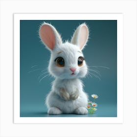 Cute Bunny 28 Art Print