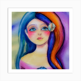 Mermaid 2 Art Print