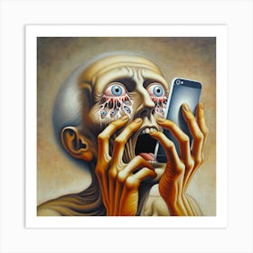 O the horror! Art Print