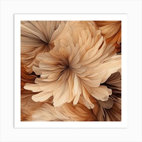 Abstract Floral Pattern Art Print