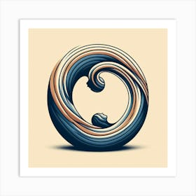 Yin And Yang Art Print