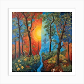 River Of Life Art Print