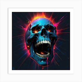 Skull Art 1 Art Print